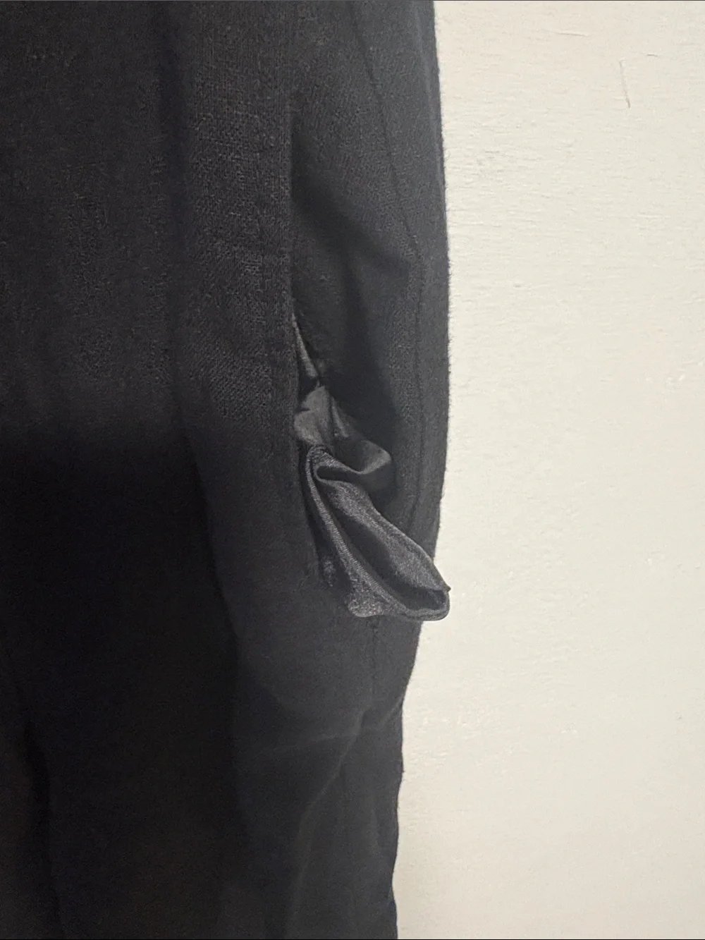 ZARA Black Linen Wide Leg Jumpsuit Button Front Square Neck Women’s XS